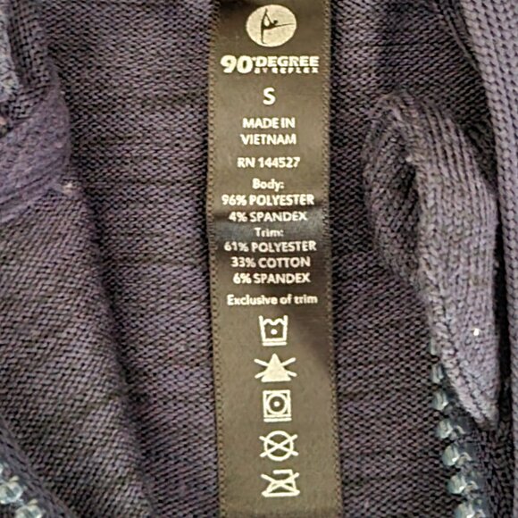 90 Degrees by Reflex Hoodie Size S - Picture 3 of 7